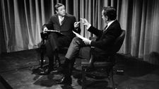 William F. Buckley Jr. and Gore Vidal: "You could look at it as a fight. A heavyweight fight boxing match or as a dance."